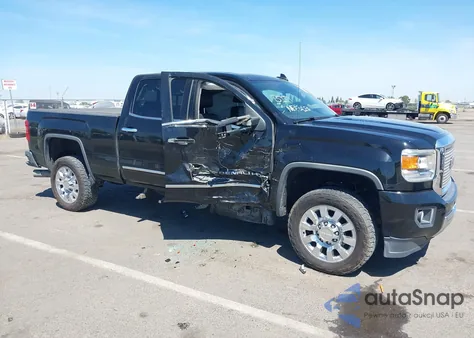 2015 GMC Sierra 2500Hd Denali из США, поврежденный, VIN 1GT120E80FF552178